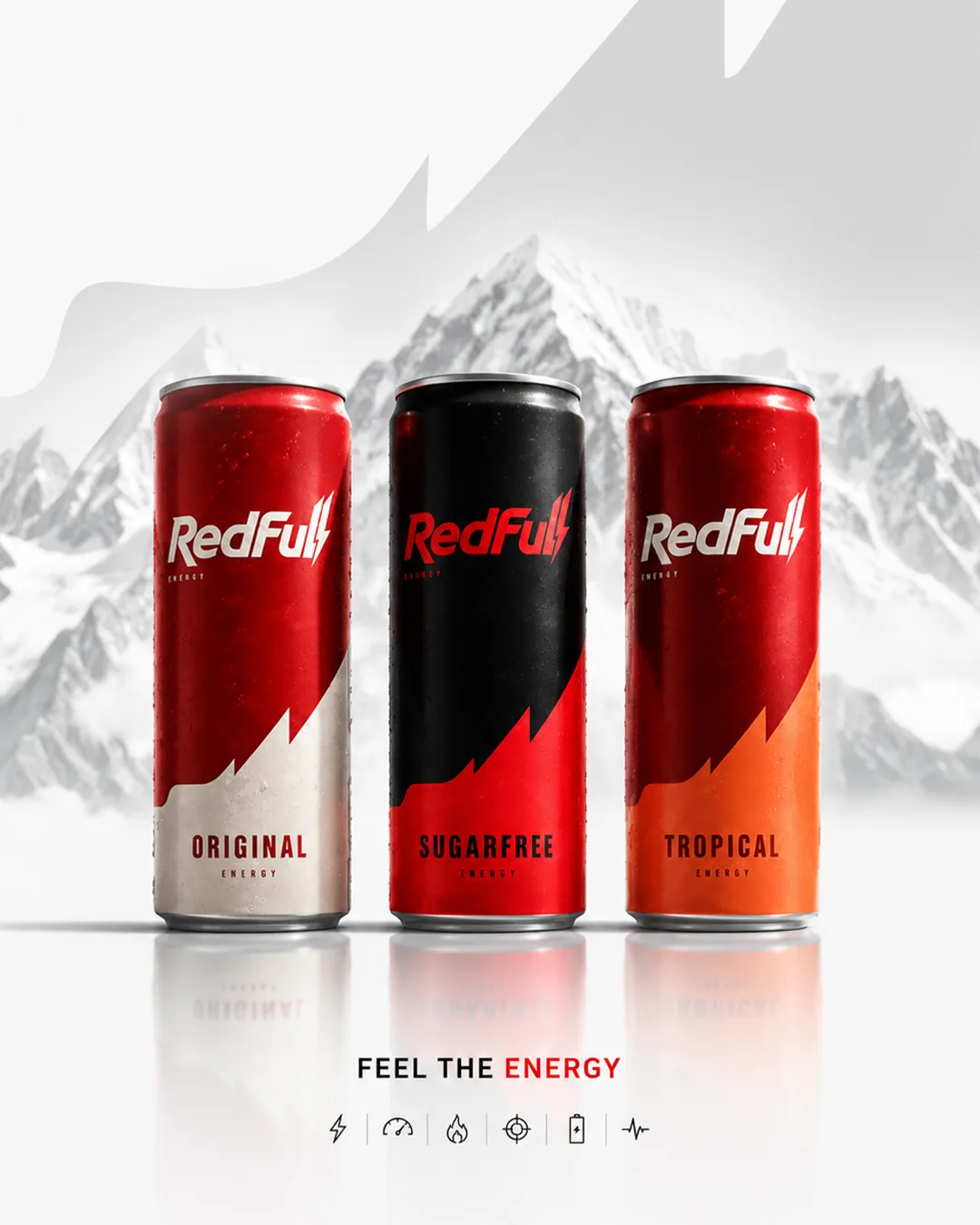 RedFull, Ana görsel, “Feel the energy”