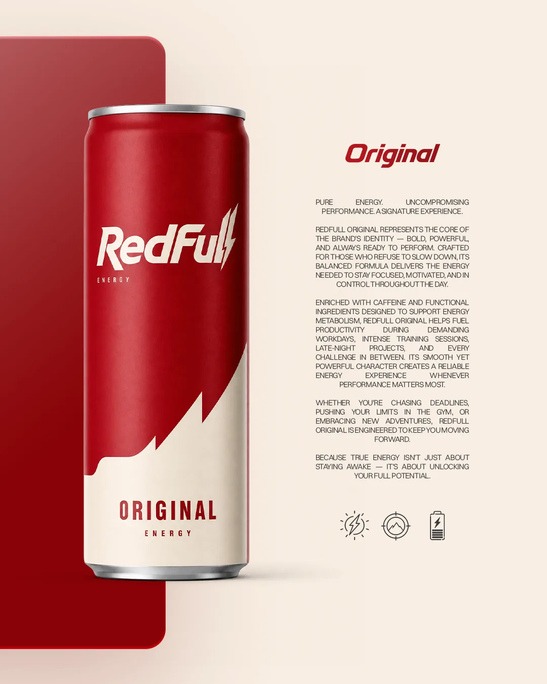 RedFull, Ürün föyü, Original